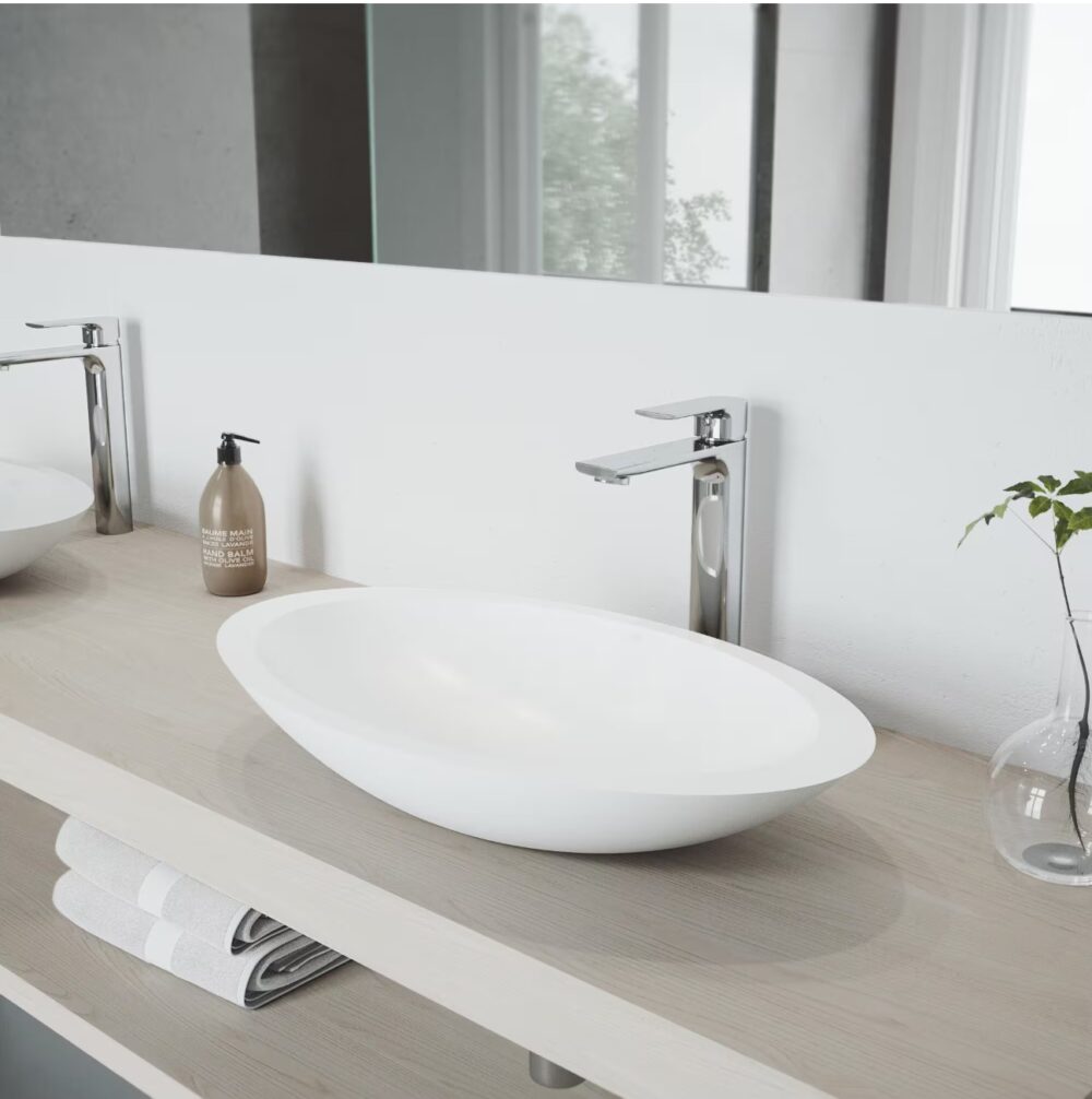 Norfolk Single Handle Single-Hole Bathroom Vessel Faucet in Chrome
